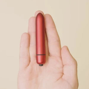 ROCKS-OFF - RO-90 SCARLET VELVET VIBRANTE BULLET ROSSO